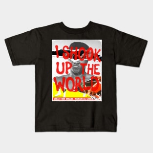 Ali Shook UP the World! Kids T-Shirt